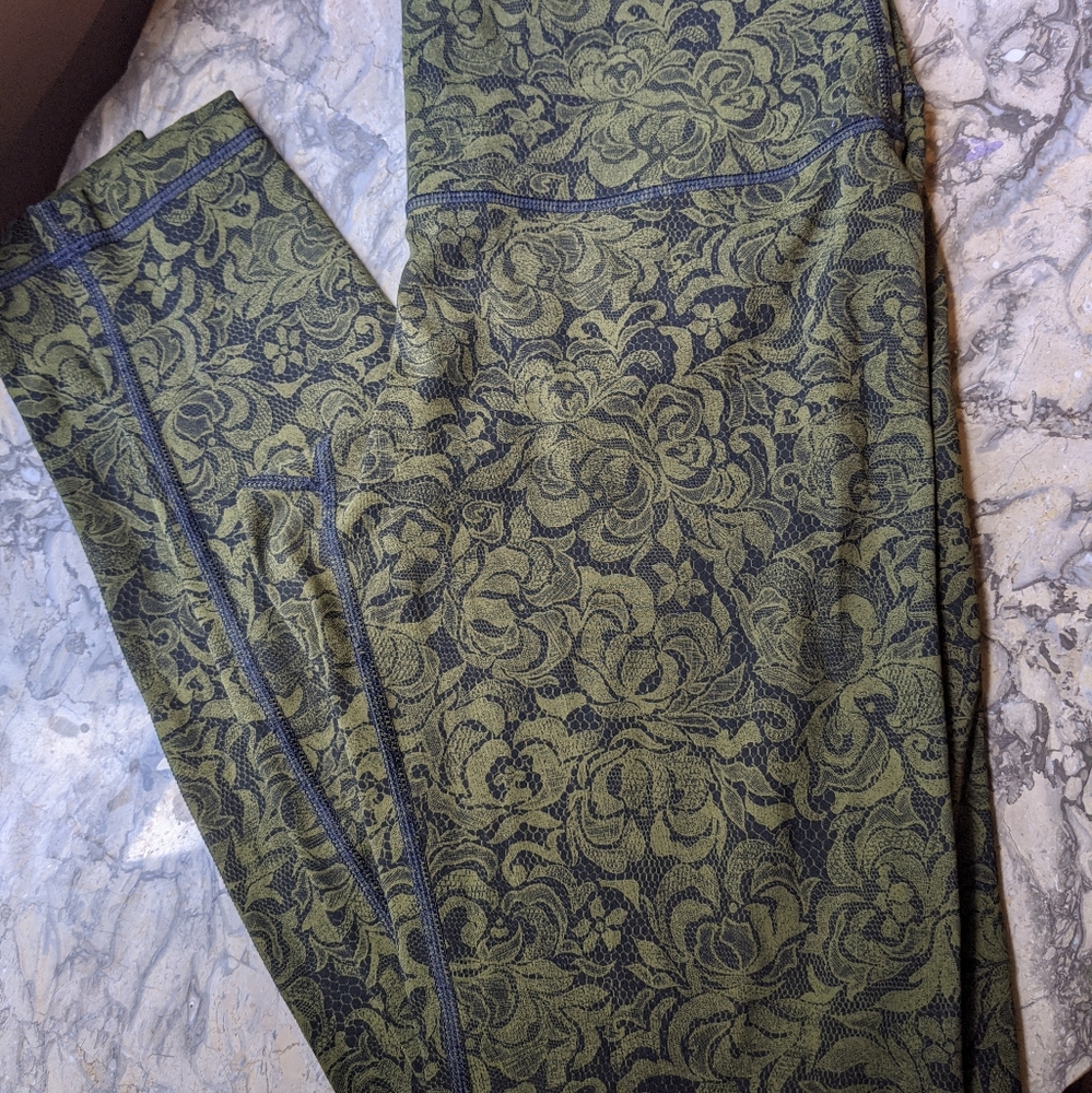 Lululemon Wunder Under Hi Rise Lace